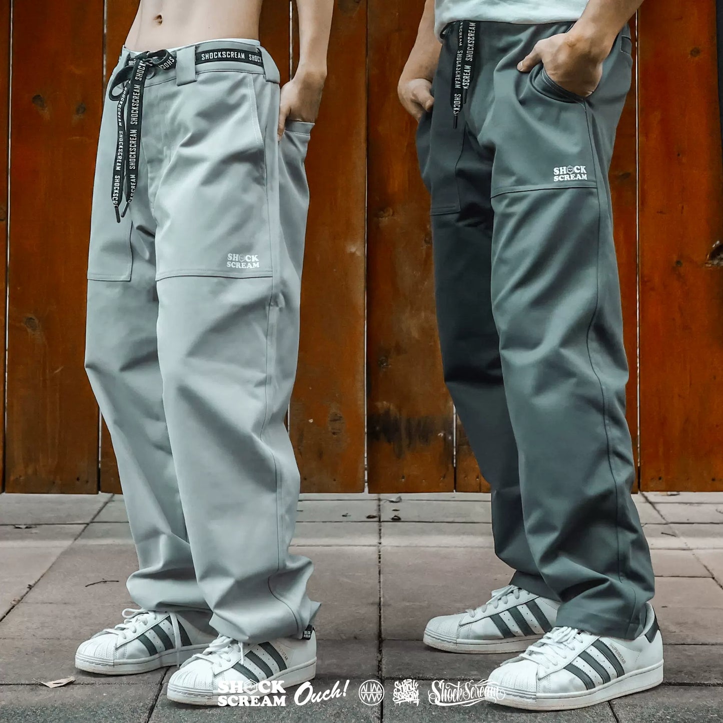 SHOCKSCREAM Urban Nylon Cargo Pants for Bboys - Durable & Stylish